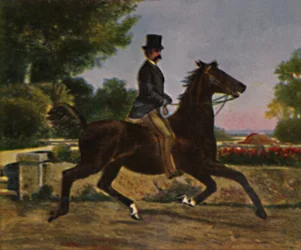 Konig Humbert I. von Italien 1844-1900. - Peinture de Palizzi, 1934