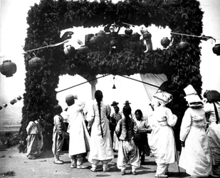 Enfants coréens, 1900