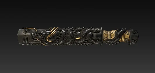 Poignée de Kozuka, 1800s