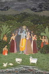 Krishna et les Gopis s