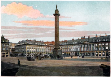 La Colonne Vendôme, Paris, vers 1900