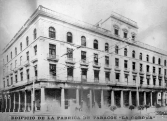 La Corona, fabrique de tabac, années 1920