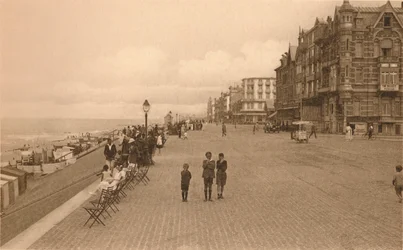 La Digue, La Promenade, vers 1900