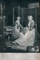La Mère Laborieuse, 1740, 1916