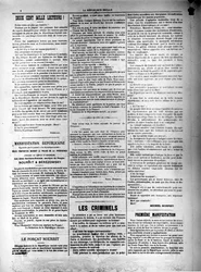 La République Sociale journal du 13 octobre 1881