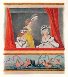 Dames en robe de soirée, 1796, 1904