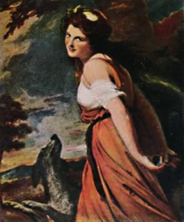 Lady Hamilton 1761-1815 - Peinture de Romney, 1934