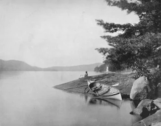 Lac George, 19ème siècle