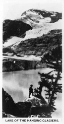 Lac des glaciers suspendus, Canada, années 1920