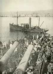 Débarquement des troupes britanniques à Salonique, 1919