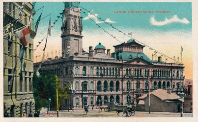 Département des Terres, Sydney, vers 1910
