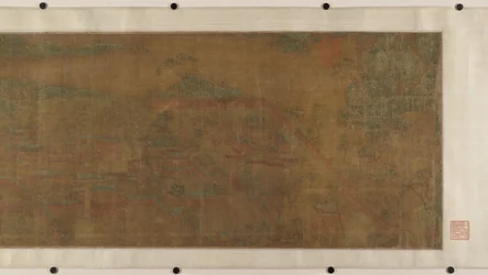 Paysage des palais de Qin