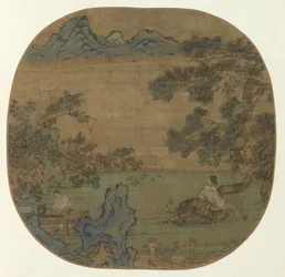 Paysage avec figures, 960-1279