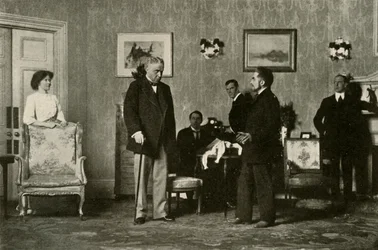 Dernière scène de conflit, 1909, 1928