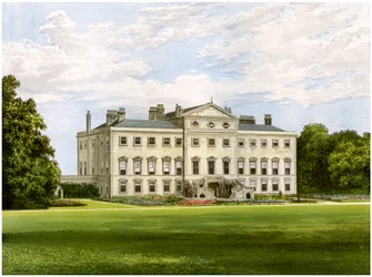 Lathom House, Lancashire, maison de Lord Skelmersdale