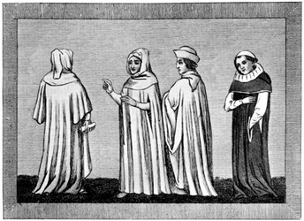 Habits de loi, XIVe-XVe siècles