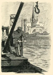 Le Chevet de Notre-Dame, Le Matin, 1903
