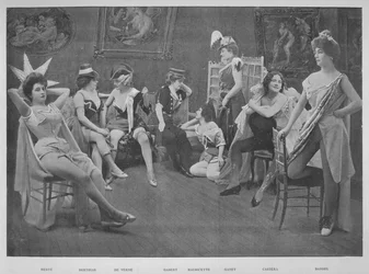 Le Foyer des Artistes, 1900