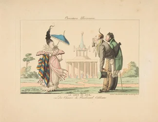 Le Goût du Jour ou Des Chinois du Boulevard Coblentz, des Caricatures Parisiennes
