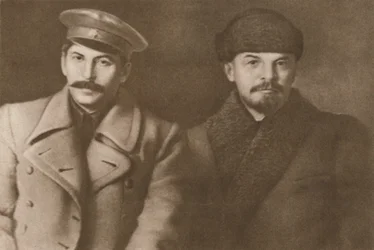 Lénine et Staline, mars 1919, 1939