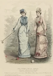 Les Modes de la Saison, Journal illustré de la Famille, 1880