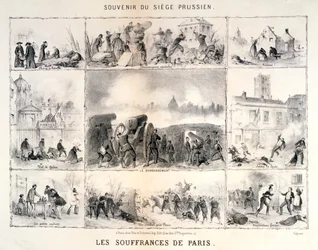 Les Souffrances de Paris, 1870-1871
