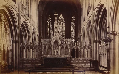 Cathédrale de Lichfield, Reredos et Autel, 1929