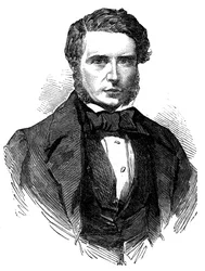 Lieutenant Samuel Gurney Cresswell 1827-1867, officier de marine, 1853