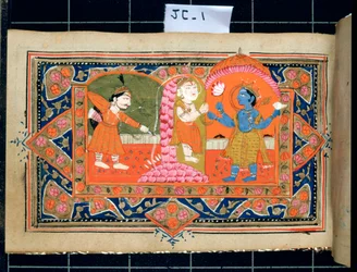 Vie de Krishna, XVIIIe - XIXe siècle