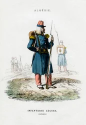 Infanterie légère, armée française en Algérie
