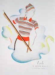 Lisle par Allen Solly, publicité de mode, 1937