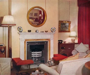 Salon dans un appartement de St. James
