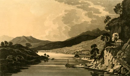 Loch-Kaitrin, extrémité est (1802)