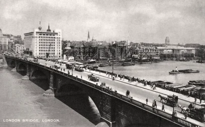 Pont de Londres, Londres, début du 20e siècle