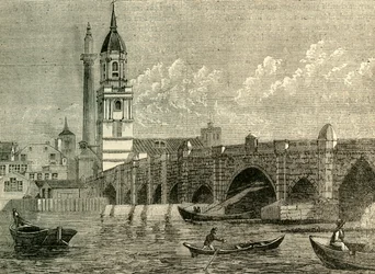 Pont de Londres, vers 1872