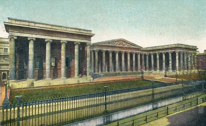 Londres, British Museum, vers 1900