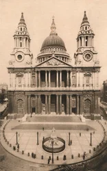 Londres, Cathédrale Saint-Paul, 1924, vers 1900-1930