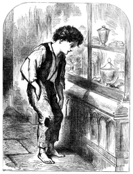 Enfant des rues de Londres, 1883