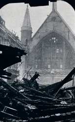 Le Guildhall de Londres après l