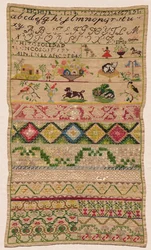 Longue broderie, 1845