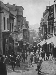 Vue de Step Street, Constantinople, 1913