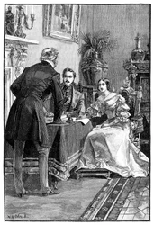 Audience de Lord Campbell avec la Reine