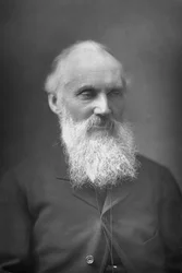 Lord Kelvin, mathématicien et physicien écossais, vers 1890