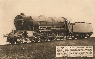 Lord Nelson, Southern Railway, vers 1930