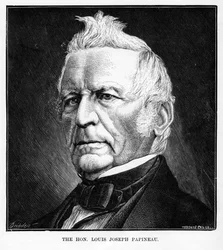 Louis-Joseph Papineau, homme politique et avocat canadien, 19e siècle