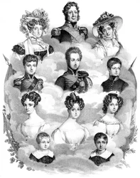Louis-Philippe, roi de France, et sa famille, XIXe siècle