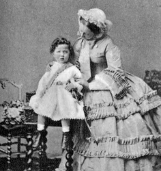 Louis Napoléon, Prince Impérial, enfant, c1858