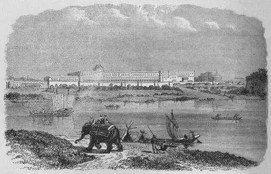 Lucknow, vers 1880