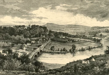 Ludlow, depuis Whitcliffe, 1898