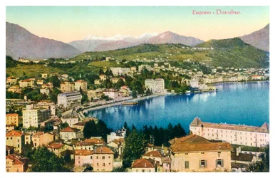 Lugano, Suisse, 20e siècle
